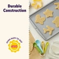 thumbnail image 5 of Wilton Recipe Right Non-Stick Cookie Sheets 3-Piece Bakeware Set Small, Medium, Large, 5 of 12