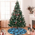 thumbnail image 7 of Lsque Bohemian Sea Turtle Print Christmas Tree Skirt, Tree Skirt with Ties or Velcro, Perfect for Holiday Decorations, Halloween, and New Year-48", 7 of 7