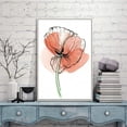 thumbnail image 2 of IDEA4WALL Framed Floral Wall Art Canvas Prints Flowers Painting Pictures for Home Decor, 2 of 4