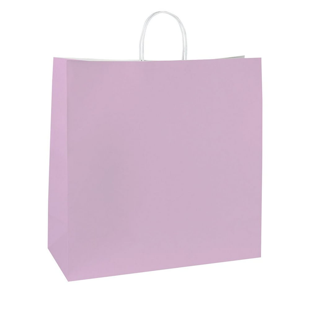 Gift Bags 17.3x5.7x15.7 inch Paper Bags Small Kraft Light Purple Gift