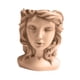 thumbnail image 5 of Maceta de resina con forma de cabeza de niña, multiusos, para decoración del hogar bronce, 5 of 8