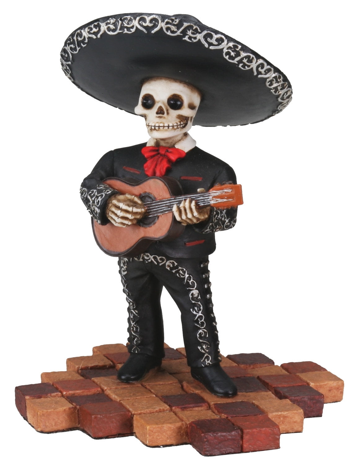 Details about   Day of the Dead Skeleton Mariachi Trumpet Player Figurine Dia de Los Muertos 