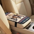 thumbnail image 4 of Xixirimido Car Seat Covers for Front Seats 5Pcs Car Accessories with Seat Belt Covers & Center Console Cover Universal Fit for SUVs,Vans,Trucks,Sedans, Ethnic Tribal Horses, 4 of 8