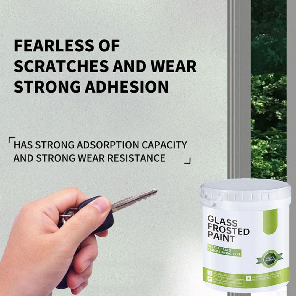 Frosted Glass Paint for Window,Window Privacy Paint,500g Waterproof & UV Resistant Glass Window Film Paint,Frosted Glass Spray for Glass for Bathroom Kitchen Bedroom Sliding Door
