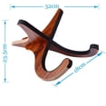 thumbnail image 4 of Freedo Guitar Stand Universal Wooden Guitar Stand X-Frame Style Portable String Instrument Holder with Soft Rubber Covering for Acoustic Classical Bass Guitars Small, 4 of 7