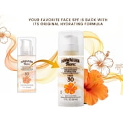 Hawaiian Tropic Silk Hydration Face Lotion Sunscreen SPF 30 1.7 oz (Pack of 2)