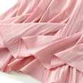 thumbnail image 4 of SMihono Women's Long Skirt Elastic High Waisted A Line Midi Skirts Summer Fashion Solid Casual Party Skirts Pink Free Size, 4 of 6