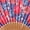 1pc Pormgranate Fan with pouch, variant on Hand Fan Fruits Design Lemon Foldable 9in 23cm with Bamboo Rib and Cotton Pouch 1 pack