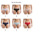 thumbnail image 4 of Guardurnaity 2x Calzoncillos de ropa interior para hombre cómodos súper elásticos suaves para diario Calzoncillos de ropa interior para hombre Ropa interior Bebe azul SG, 4 of 6