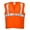 Orange, variant on JORESTECH ANSI/ISEA 107-2020 Type R Class 2 High Visibility Safety Vest, Reflective Hi-Vis Mesh with Pocket, XS–4XL