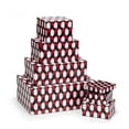 thumbnail image 3 of Set Of 2 Rectangle Geometric Pattern Decorative Boxes, 3 of 4
