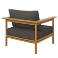 thumbnail image 4 of Modway Wren Ensemble de 2 Fauteuils de Patio Extérieur, Gris Foncé, 4 of 10