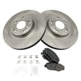 thumbnail image 2 of TRQ Front Brake Pad & Rotor Kit Brake Pads Brake Rotor Semi-Metallic Fits Select 2005-2006 Honda CR-V, 2 of 5
