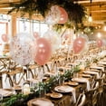 thumbnail image 3 of Rose Gold Balloons For Any Occasion, Non-Toxic Eco-Friendly Latex, Easy Inflate Helium Air, Release Confetti Fun Post-Party, 3 of 5