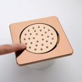 thumbnail image 4 of Ducha corporal de latón dorado rosa, chorros de masaje para ducha, baño lateral, Spa, pulverizador de masaje, boquilla para cuerpo, negro azabache, cuadrado cromado, promoción gris, 1 Uds., 4 of 5
