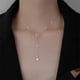 thumbnail image 5 of Guardurnaity Collar Glitter Star Rhinestones Gargantilla de oro y plata Estilo simple ajustable Collares universales Suministros para mujeres Ropa, zapatos y accesorios Miscelánea, 5 of 6