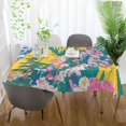 thumbnail image 3 of Yayeee Tablecloths 54" x 54" Rectangle Wrinkle Resistant Party Table Cover, Green Mountains, 3 of 8