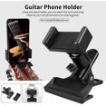 thumbnail image 3 of Clip para cabeza de guitarra, soporte para teléfono, guitarra para smartphone, clavijero con rotación de 360 grados, 3 of 5