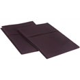 thumbnail image 1 of Taies d'Oreiller en Microfibre Roi Prune Solide, 1 of 1