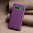 thumbnail image 5 of Nalacover Premium High Quality Wallet Case for Google Pixel 7A, Strong Magnetic Clasp Case with [RFID Blocking] Card Holder Kickstand Magnetic,Leather Flip Case for Google Pixel 7A, Purple, 5 of 8