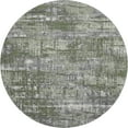 thumbnail image 2 of Addison Rugs Mayfield Premium Machine Washable Transitional Geometric Olive Round Rug, 8' x 8', 2 of 6