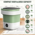 thumbnail image 2 of HIBIBUD 2026 New Portable Washing Machine,16L Foldable & Lightweight,3 Cleaning Modes,Compact Laundry,No Installation & Easy to Use for Travel,Rv,Small Apartment & Dorm Room, 2 of 6