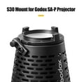 thumbnail image 3 of Godox SA-17 Projection Attachment Adapter for Mounting Godox SA-P Projector to Bowens Mount LED Continuous Light, 3 of 7