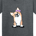 thumbnail image 4 of Inktastic Corgi Puppy Girl Youth T-Shirt, 4 of 5