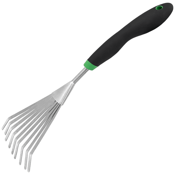 Zenport 15309D Mini Hand Rake, Black