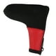thumbnail image 3 of Headcover del Putter del Palo de Golf, Cierre de la Cremallera de la Cubierta de la Cabeza del Golf de la Malla Resistente para la protección del Taco(18 * 13 * 1cm-Rojo) EOTVIA No, 3 of 7