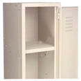 thumbnail image 5 of Single Tier Locker, 15x18x72, 1 Door, Unassembled, Tan, 5 of 7