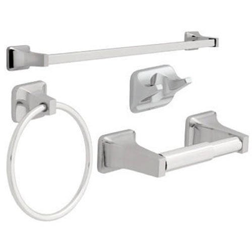 FRANKLIN BRASS DS2400PC Futura, Bath Hardware Accessory 4 Piece Kit