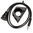 thumbnail image 3 of 3.5mm Car Dashboard Panel Flush Mount Cable AUX Audio Waterproof Extension Cable, 3 of 9