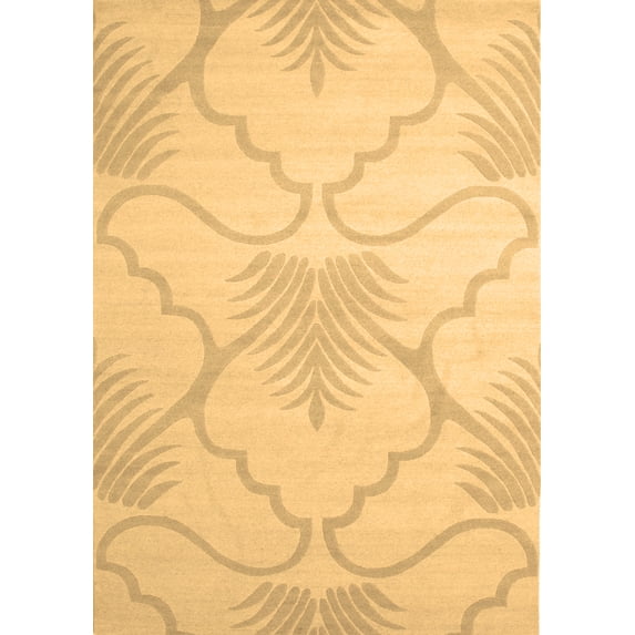 Ahgly Company Indoor Rectangle Persian Brown Traditional Area Rugs, 7' x 10'