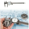 thumbnail image 2 of CEORPER 8Inch Stainless Steel Dials Caliper Black Scale Precisions Measuring Tool For Machining And Engineering, 2 of 12