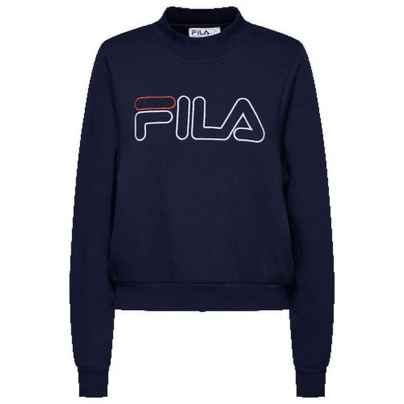 Fila Hanami Sweatshirt Womens Active Shirts & Tees Size S, Color: Navy/White/Red
