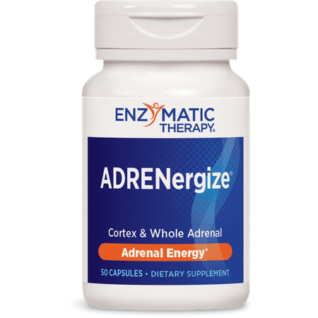 Enzymatic Therapy ADRENergize Cortex & Whole Adrenal 50