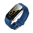 thumbnail image 2 of Pulsera inteligente Bluetooth 4.2V IP68 Reloj inteligente a prueba de agua Banda digital de presión arterial recargable, Azul Inevent EL001878-01, 2 of 7