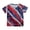 Dark Blue, variant on 4Th Of July Shirts For Boys Girls Shirts For Kids Short Sleeve Independence Day Prints T Shirt Child Tops Blue 4-5 Years