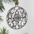 thumbnail image 2 of Colgante para árbol de Navidad, adornos navideños de metal de peltre macizo, decoraciones, 2 of 2
