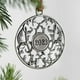 thumbnail image 2 of Colgante para árbol de Navidad, adornos navideños de metal de peltre macizo, decoraciones, 2 of 2