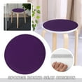 thumbnail image 2 of Round Chair Cushions | 11.8" Indoor Outdoor Seat Pads | Soft Polyester Fiber Dining Chair Cushions | 30x30cm Round Garden Patio Furniture Cushions, 2 of 6