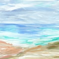 thumbnail image 2 of Warren, Annie 26x26 White Modern Wood Framed Museum Art Print Titled - Sand Strokes IV, 2 of 4