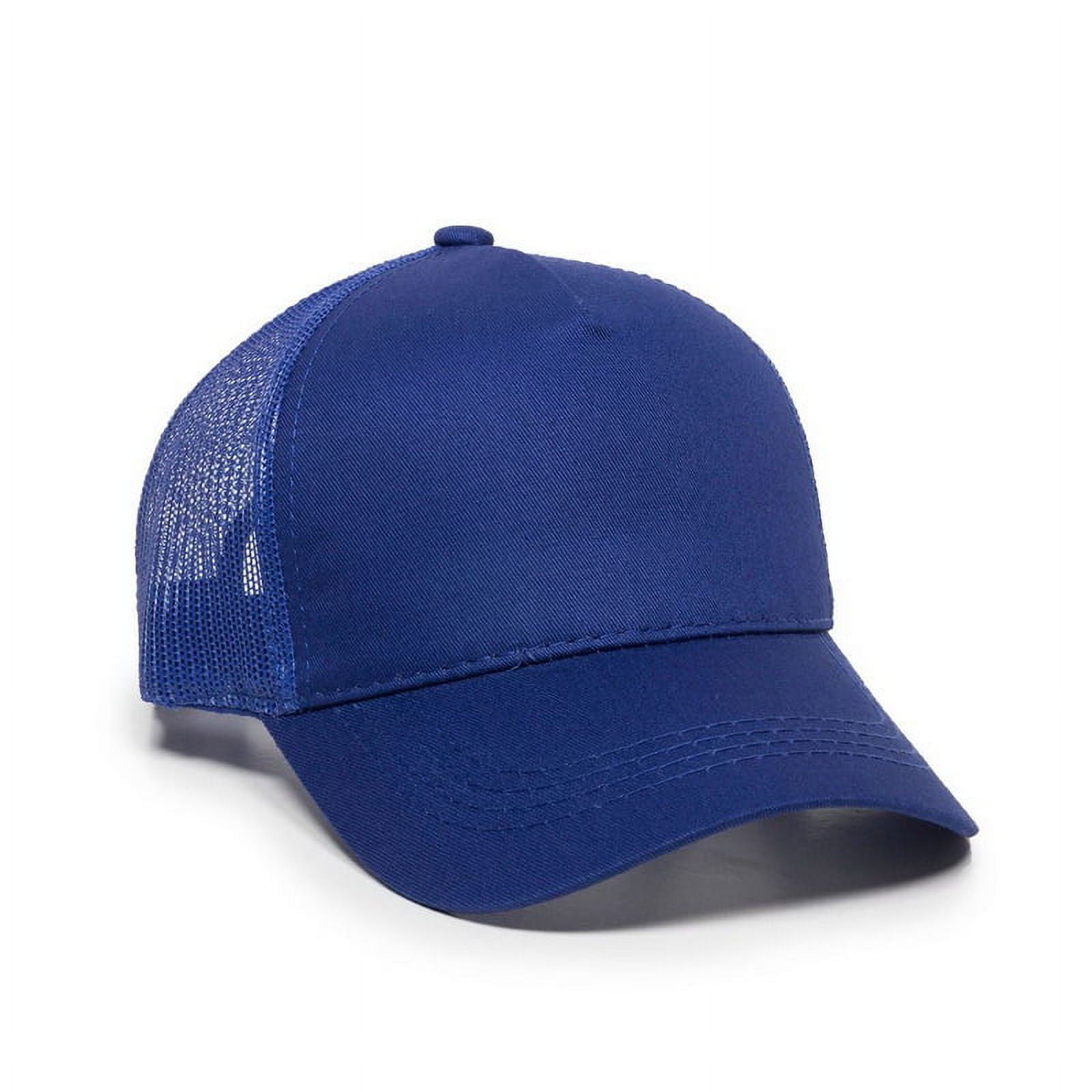 Outdoor Cap GL-415 Mid to Low Profile with Mesh Back-Black