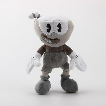 Cuphead Plush Doll Toys Mugman Brocup Plush Stuffed Toys Game Cuphead ...