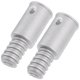 thumbnail image 5 of Adaptador de poste de extensión de escoba, puntas de mango roscado de Metal, adaptador de extremo, 2 uds., 5 of 7