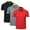 BlackGreyRed, variant on 3 Pack Mens Polo Shirts Short Sleeve Breathable Quick Dry Golf Polo Shirts Mens Running Sports Tee Top Gym Workout Polo T Shirts