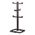 thumbnail image 2 of deevoka Glass Holder Classic Metal Stemware Rack for Glass Desktop Kitchen Coffee, 2 of 9