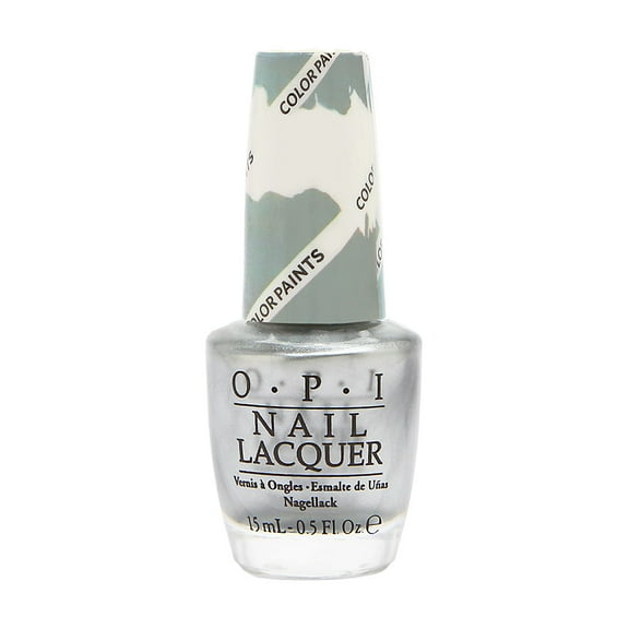 OPI Nail Lacquer Color Paints Collection NLP19 - Silver Canvas