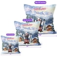 thumbnail image 4 of Hello Welcome Winter The Ski French Bulldog Snowy Day Pillow Cushion Double Sided Dog Lover Gifts Throw Pillow - 13013, 4 of 4